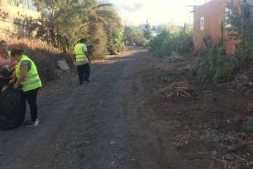 Limpieza a fondo del Barranco de Tundidor (Foto TA)